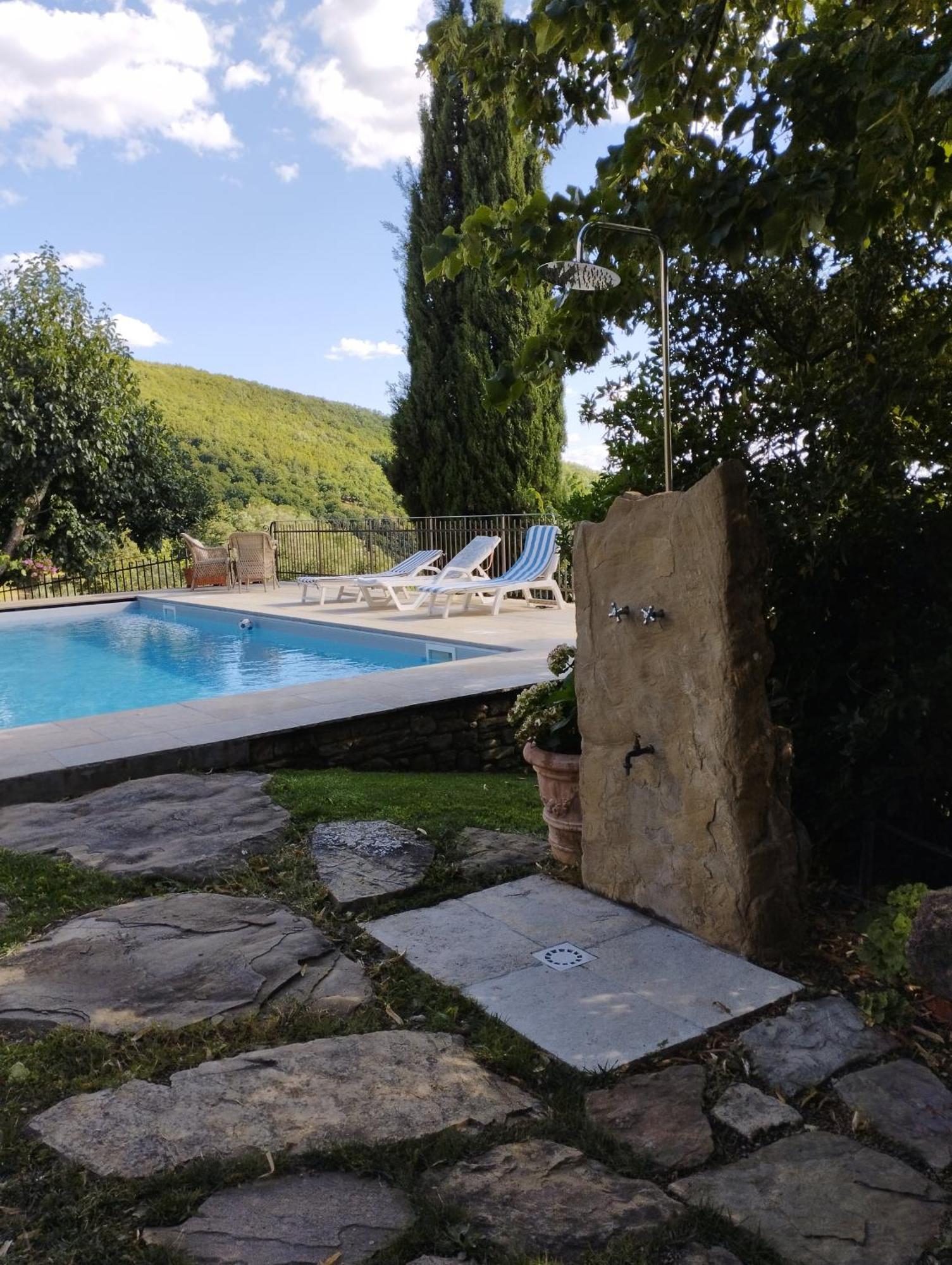 Casa Renacci Villa Subbiano ภายนอก รูปภาพ