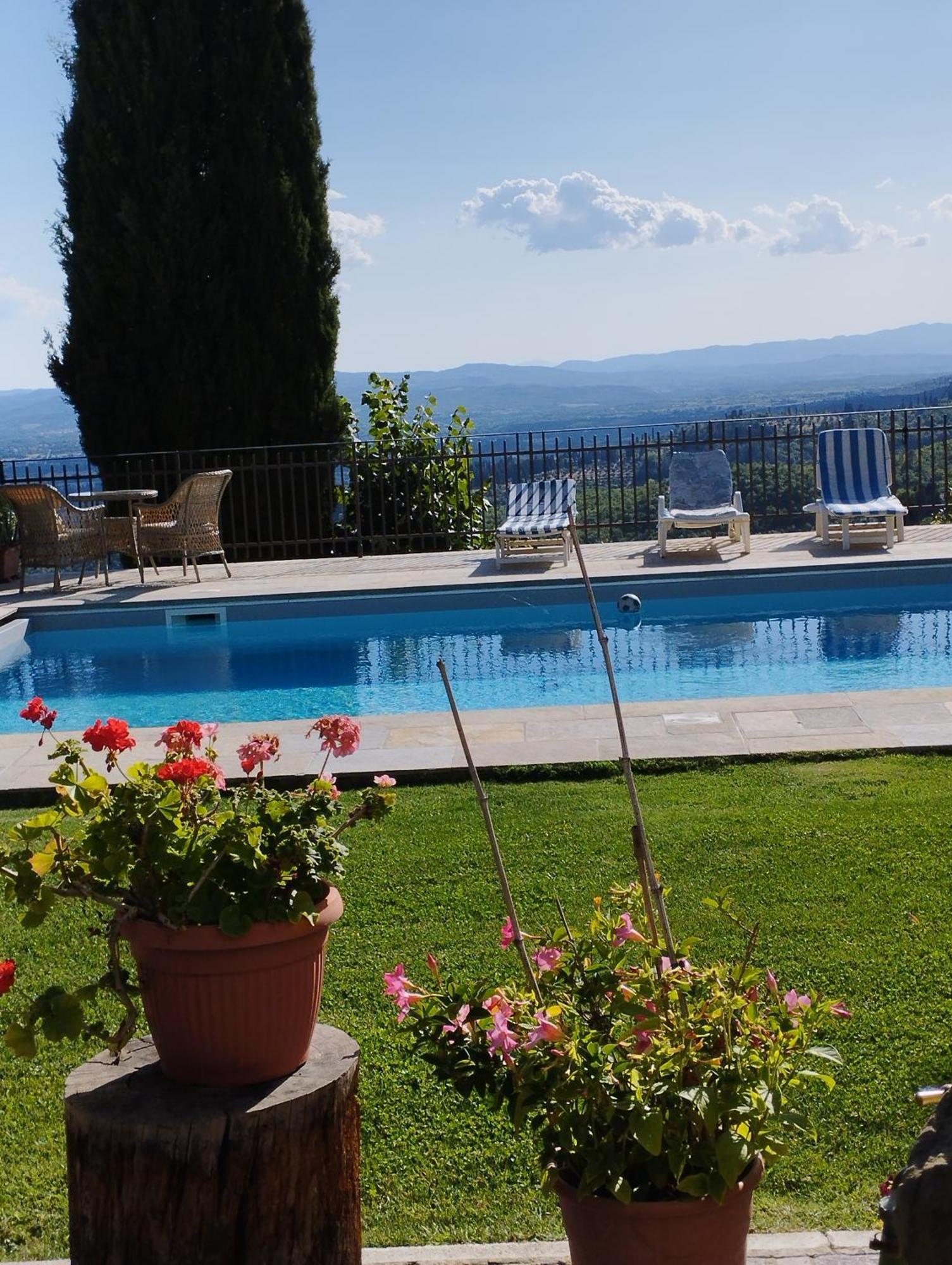 Casa Renacci Villa Subbiano ภายนอก รูปภาพ